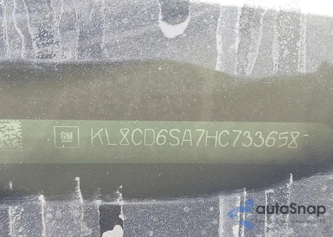 2017 Chevrolet Spark 1Lt Cvt из США, поврежденный, VIN KL8CD6SA7HC733658